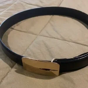 Gucci | Accessories | Gucci Black Patten Leather Retro  display picture 1